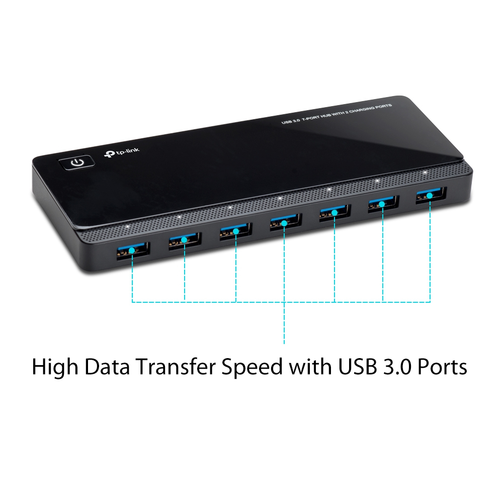 Hub 2 Power Charge Ports 7 Ports USB 3.0