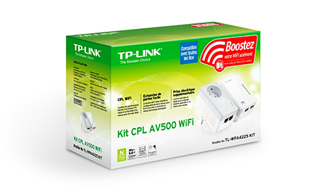 Powerline Extender Av500 Wireless N 300 With Plug Gigogne Kit