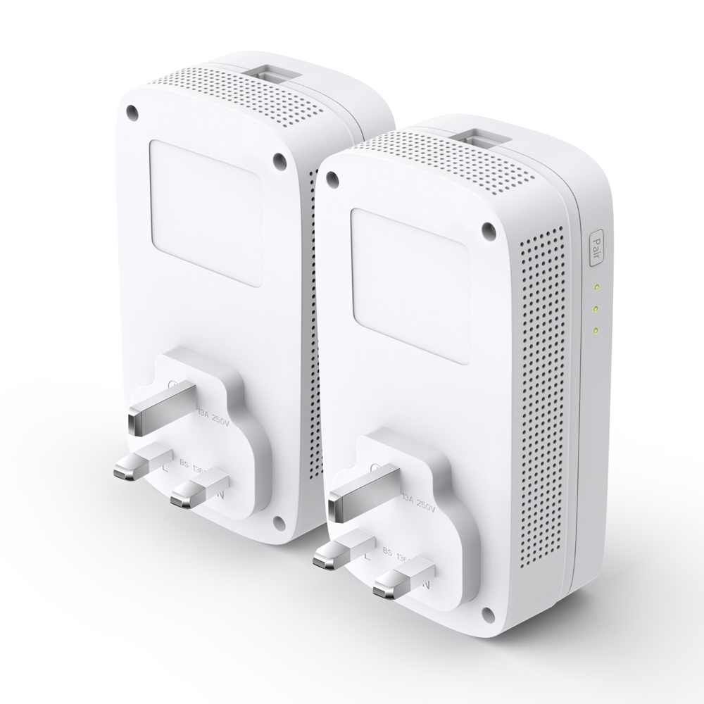 Powerline Adapter - Starter Kit Ac Pass Through - 2 Pack