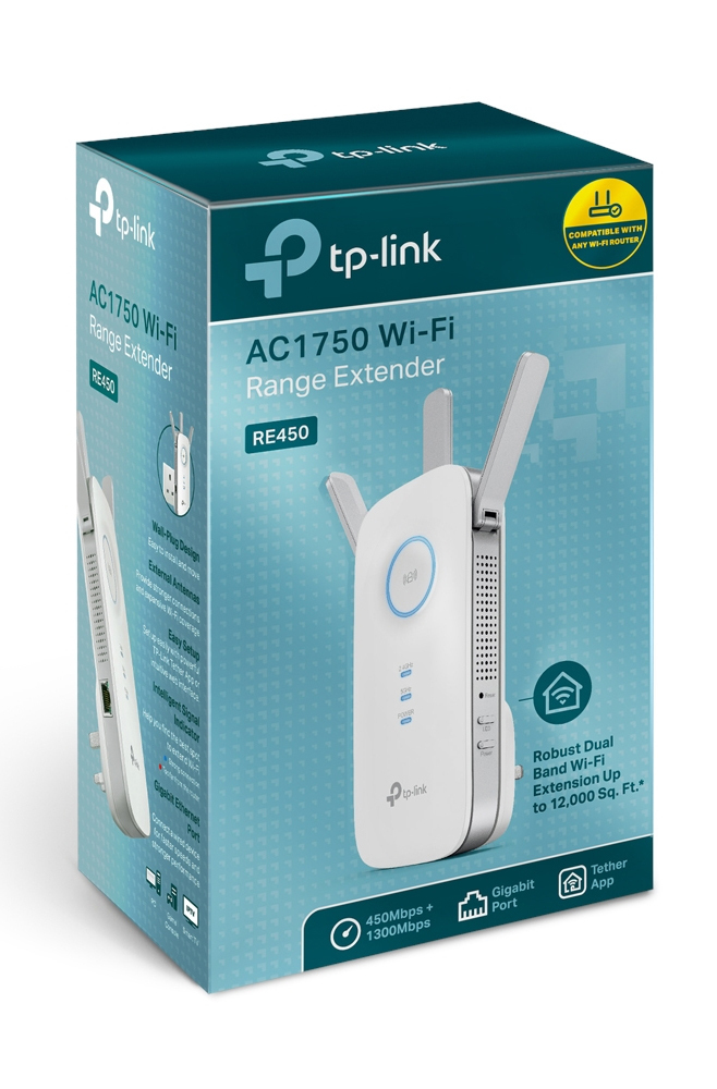 Wi-Fi Range Extender Ac1750