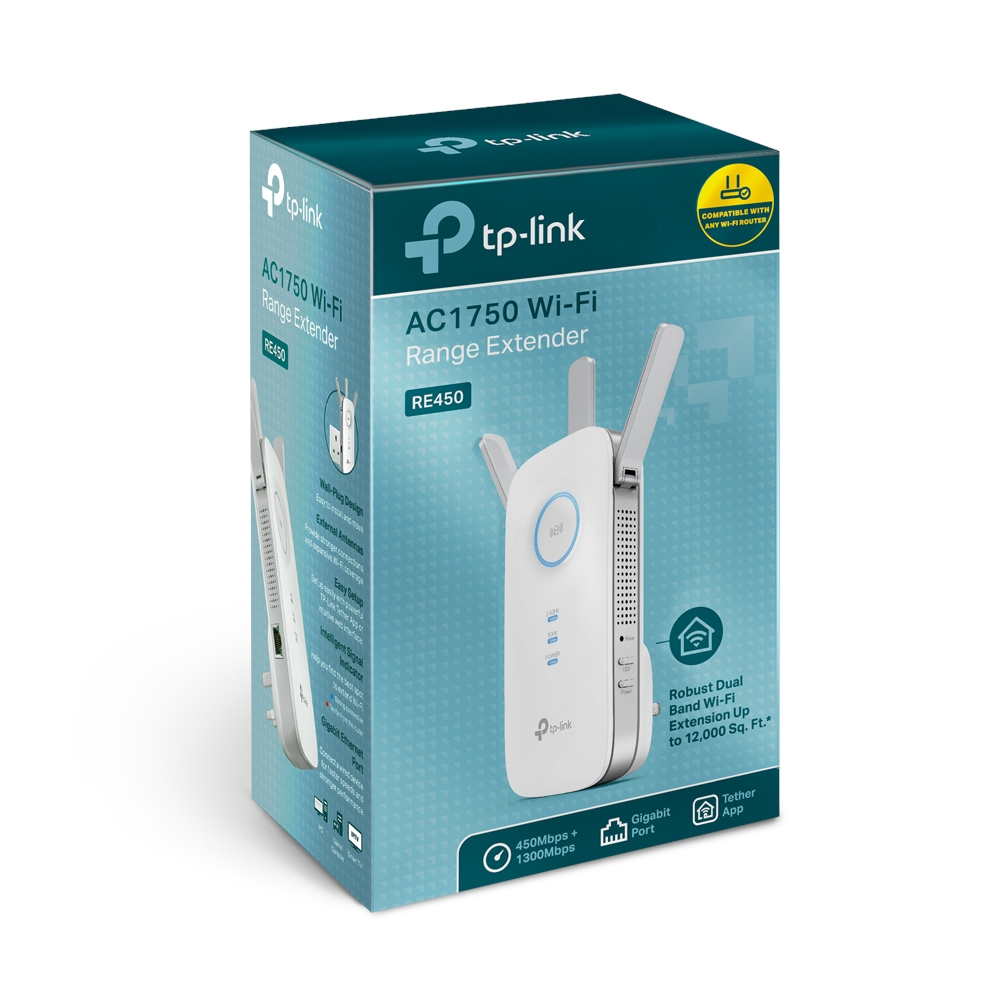 Wi-Fi Range Extender Ac1750