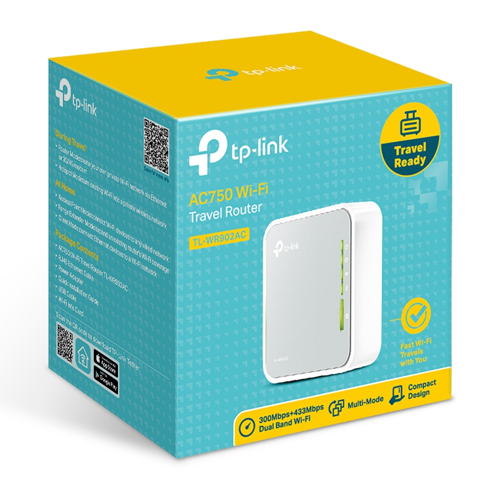 Wireless Travel Router Ac750