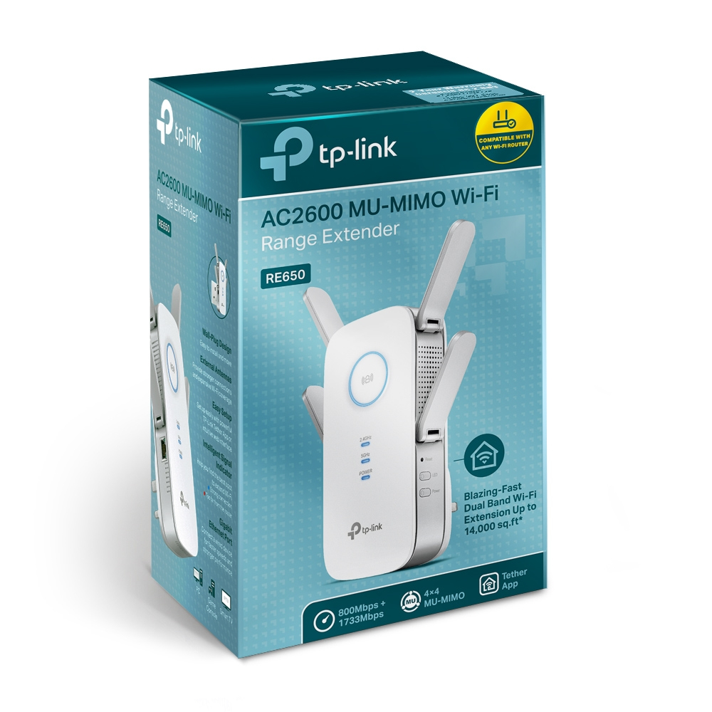 Dual Band Wireless Wall Plugged R Ac2600