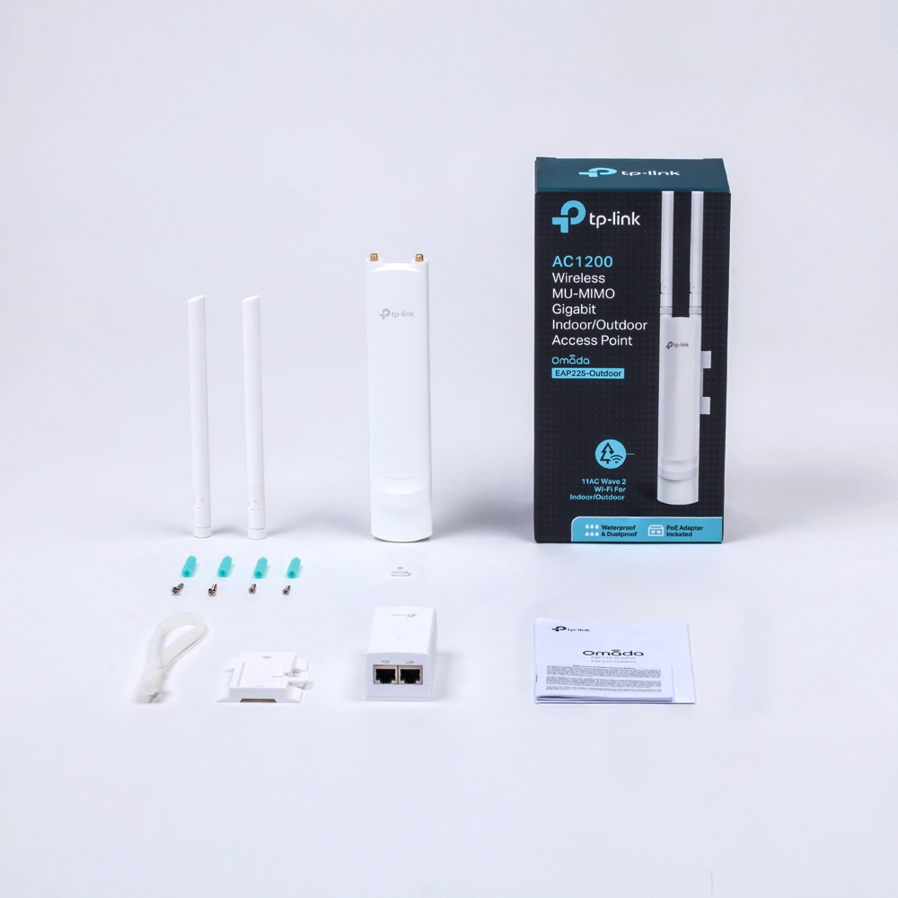 Wireless Mu-mimo Gigabit Eap225 Outdoor Access Point Ac1200 White