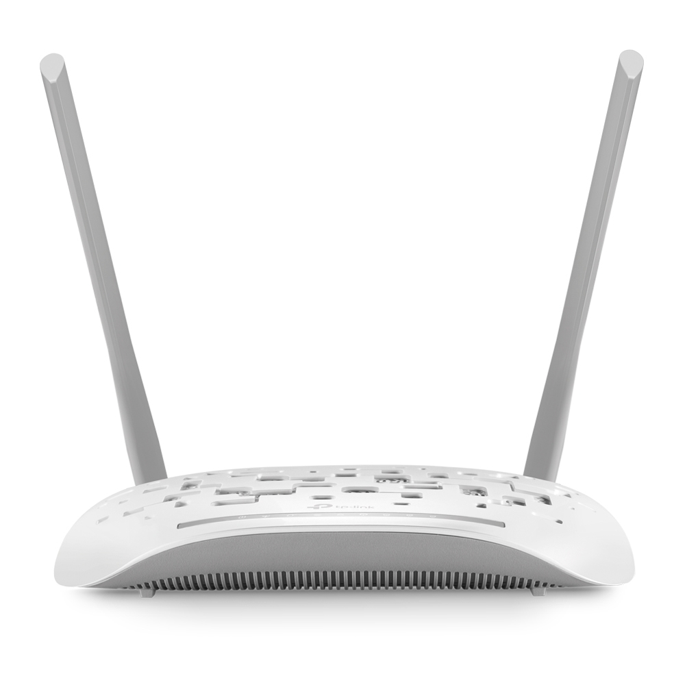 Wireless N Adsl2+ Modem Nat Router 4-port 300mbps White