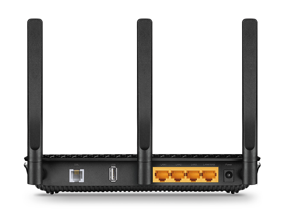 Wireless Gigabit Dual Band Router Archer Vr600 V2 Ac1600 Black /silver