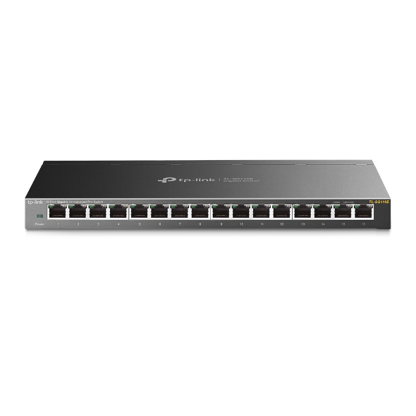 Desktop Switch Tl-sg116e Gigabit Unmananged 16-port 10/100/1000 Black