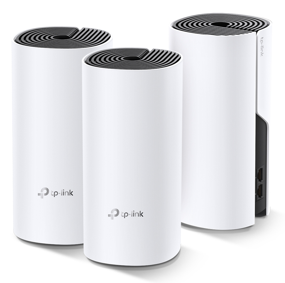 Deco M4 - Whole Home Wi-Fi Mesh System  Ac1200 - 3 Pack