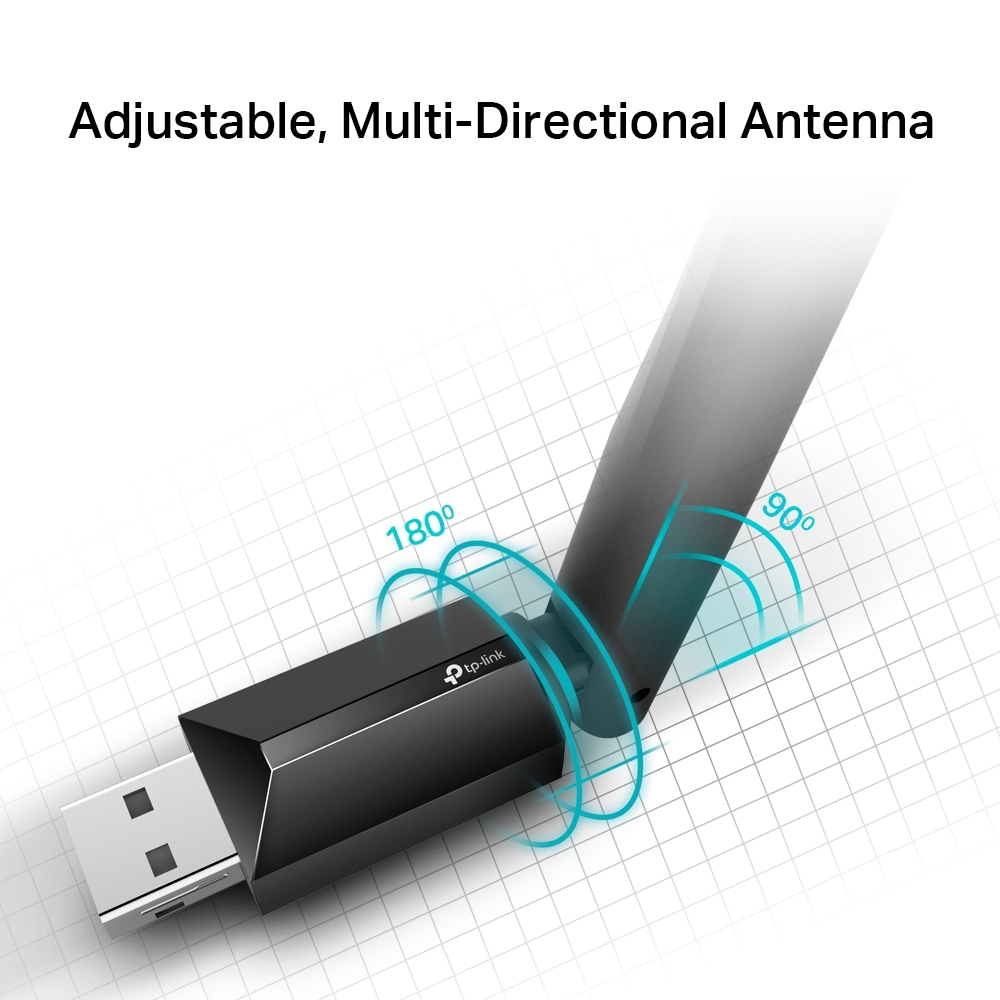 Wireless USB Adapter Archer T2u Plus Ac600 Dual Band