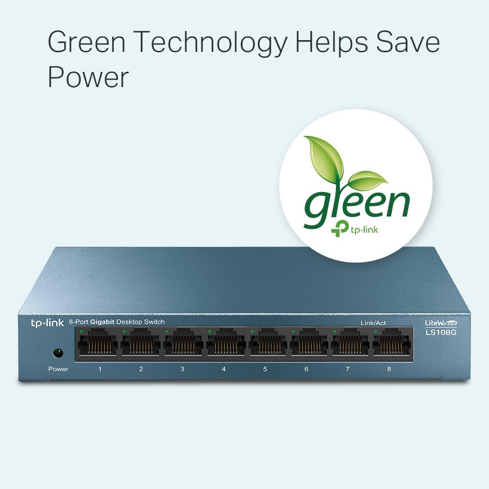 Desktop Switch Ls108g 8-port 10/100/1000mbps