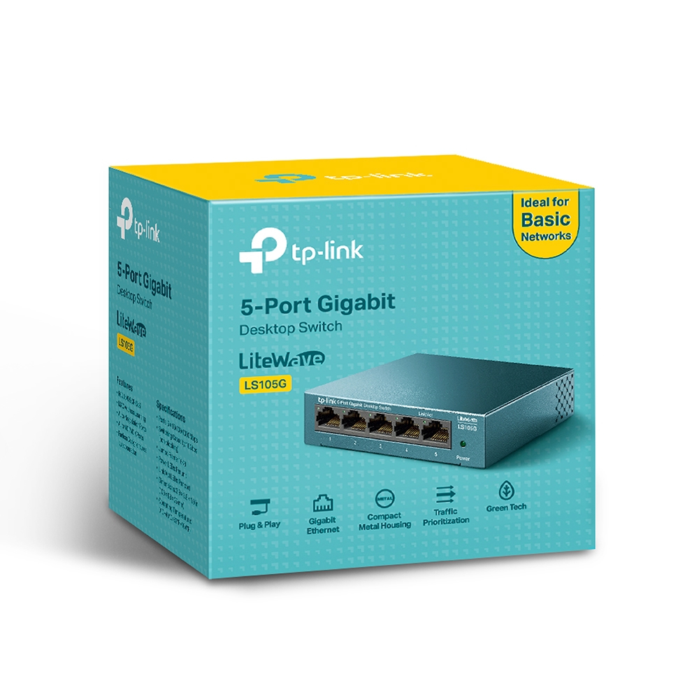 Desktop Switch Ls105g 5-port 10/100/1000mbps