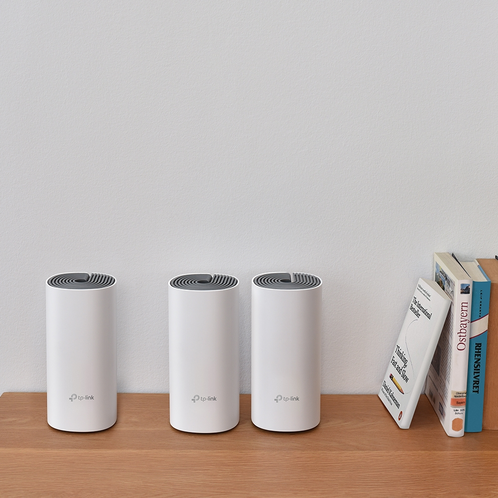 Deco E4 - Whole Home Wi-Fi Mesh System  Ac1200 - 3 Pack