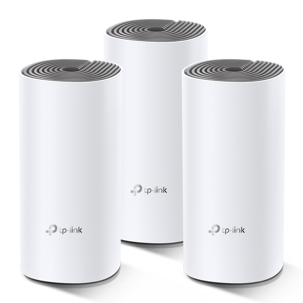 Deco E4 - Whole Home Wi-Fi Mesh System  Ac1200 - 3 Pack