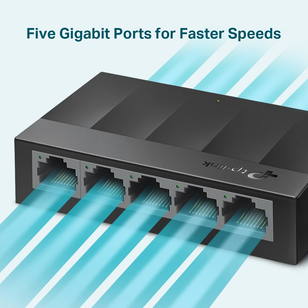 Desktop Switch Ls1005g 5-ports 10/100/1000mb
