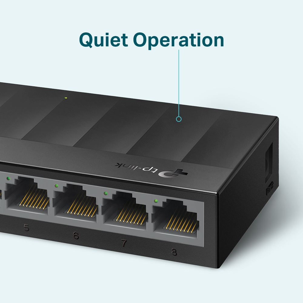 Desktop Switch Ls1008g 8-ports 10/100/1000mb