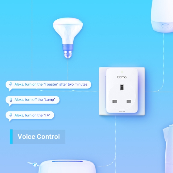 Smart Wi-Fi Socket Tapo P100 1-pack