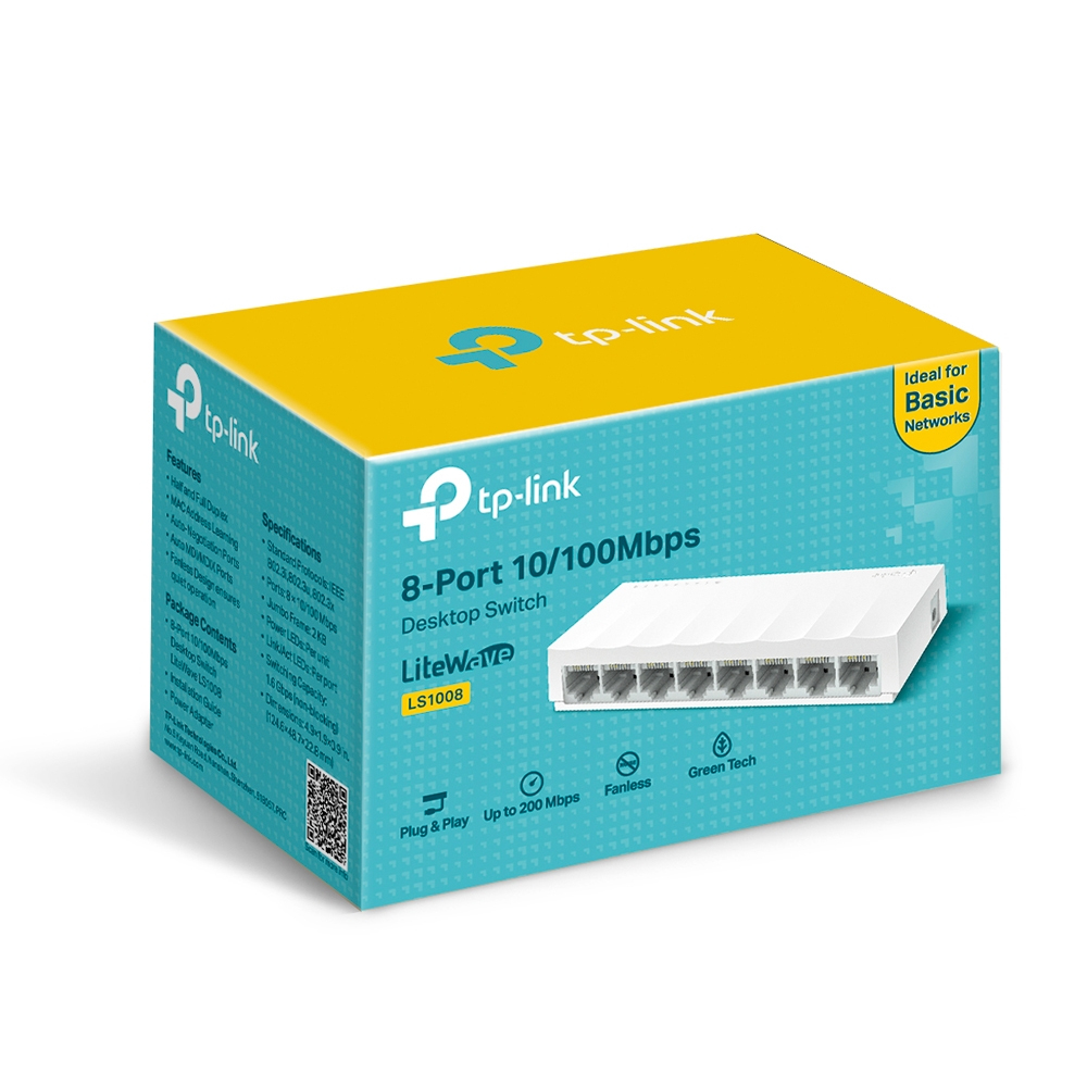 Desktop Switch Ls1008 8-port 10/100mbps