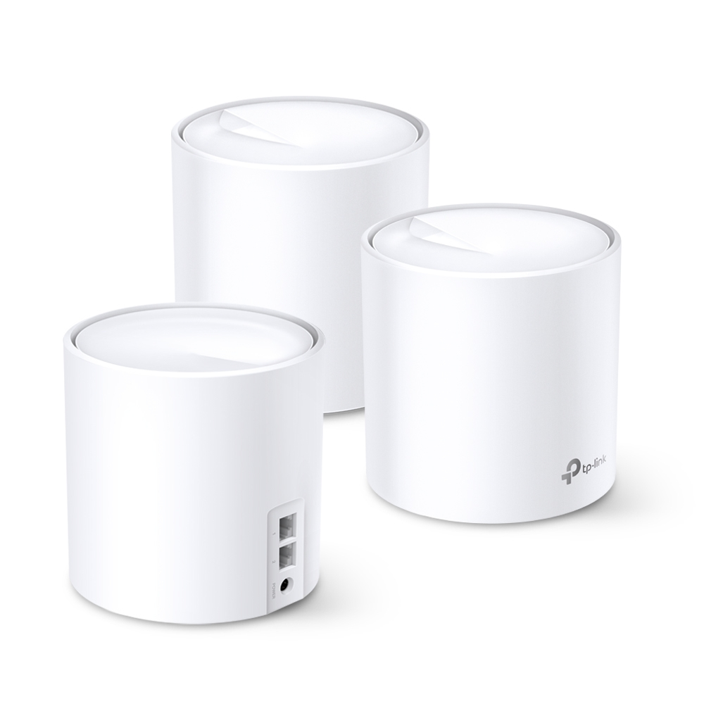 Deco X60 - Whole Home Wi-Fi Mesh System  Ax1800 - 3 Pack