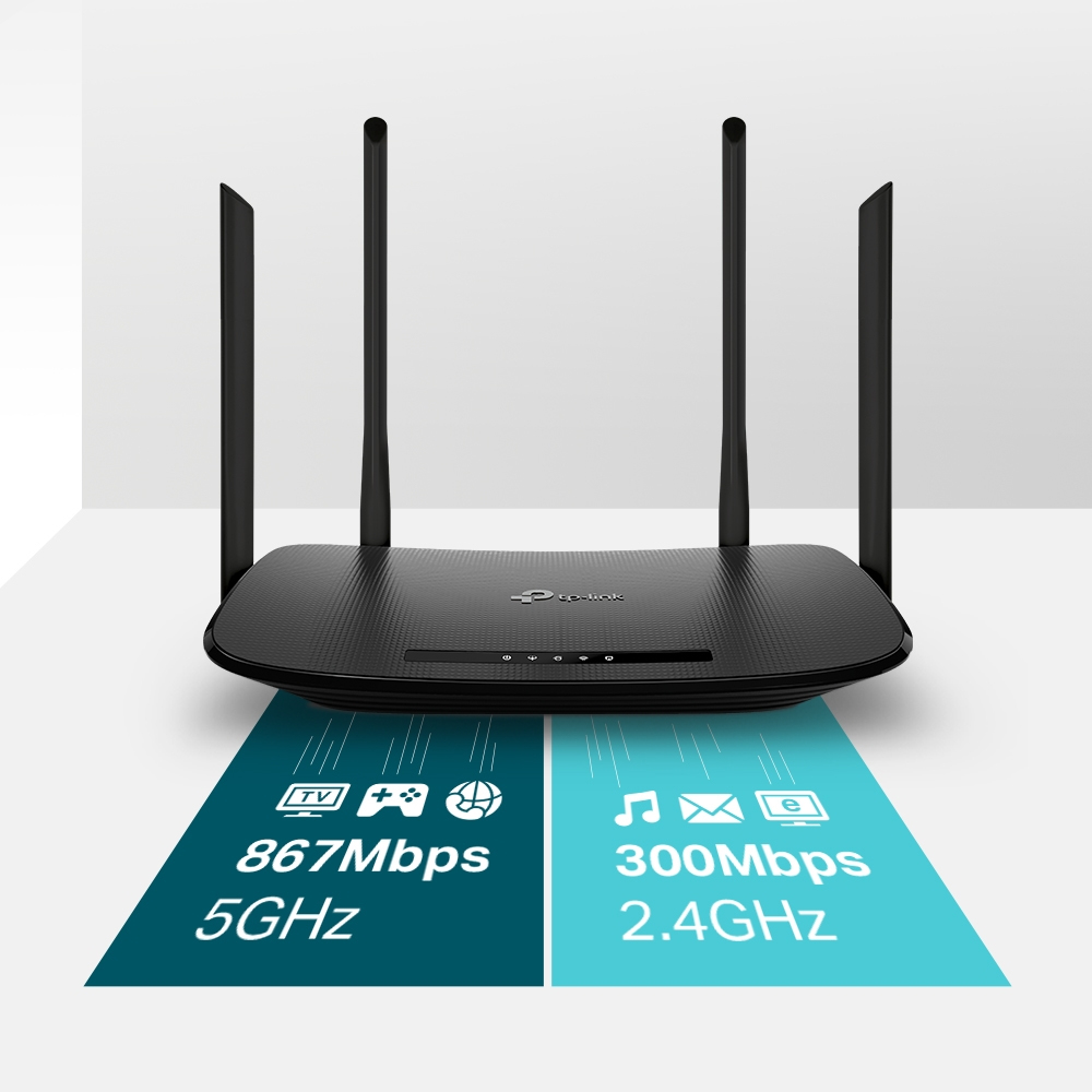 Wireless Router Ac1200 Archer Vr300 Black
