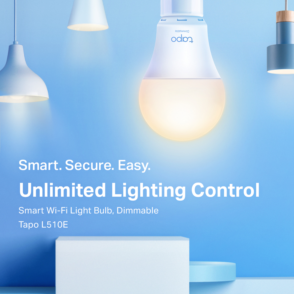 Tapo L510e Smart Light Bulb DIMMable E27 Base