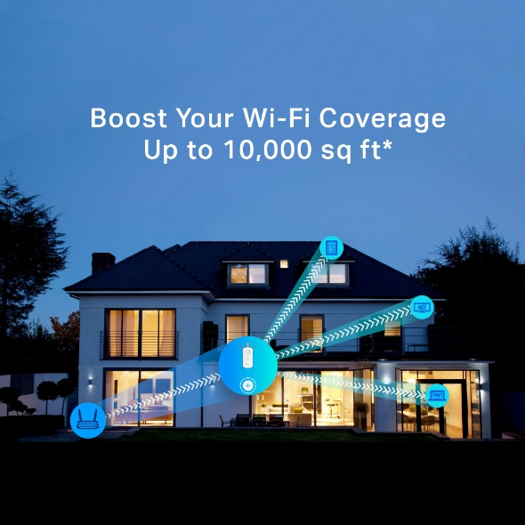 Wi-Fi Range Extender Ac1750