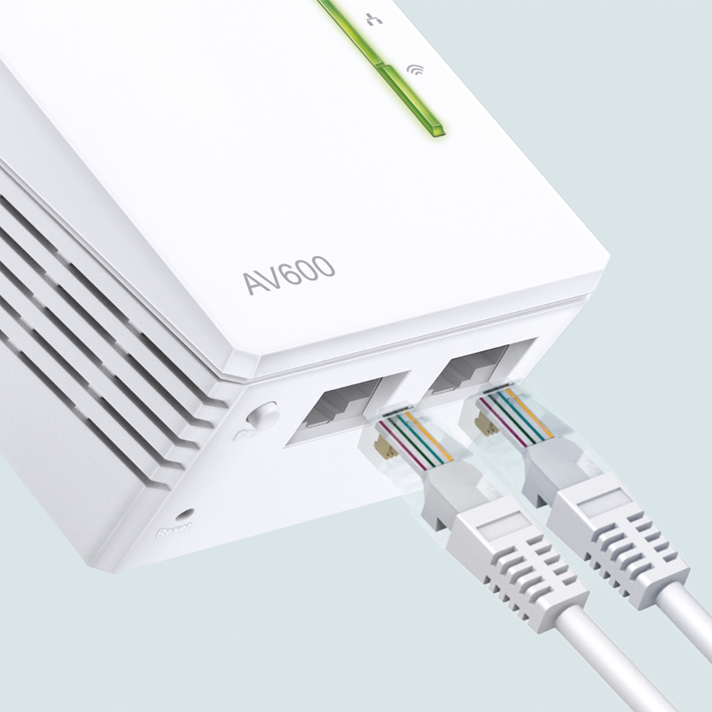 Wireless N Powerline Extender Tl-wpa4220 300mbps