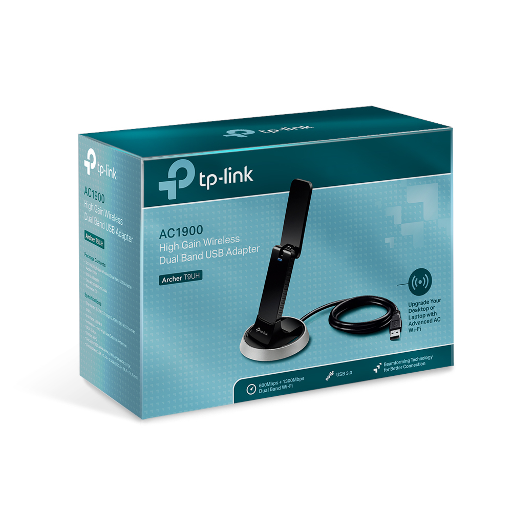 Wireless Dual Band USB Adapter Ac1900 High Gain