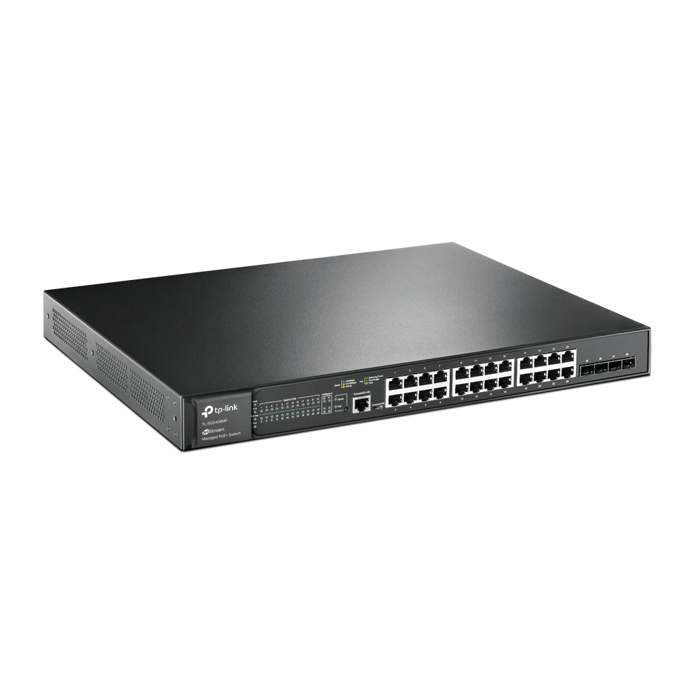 Jetstream 28-port Gigabit L2 Managed Switch With 24-port Poe+
