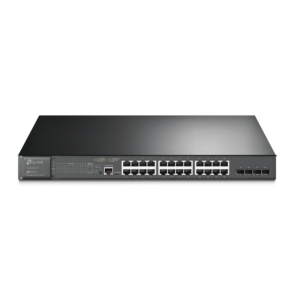 Jetstream 28-port Gigabit L2 Managed Switch With 24-port Poe+