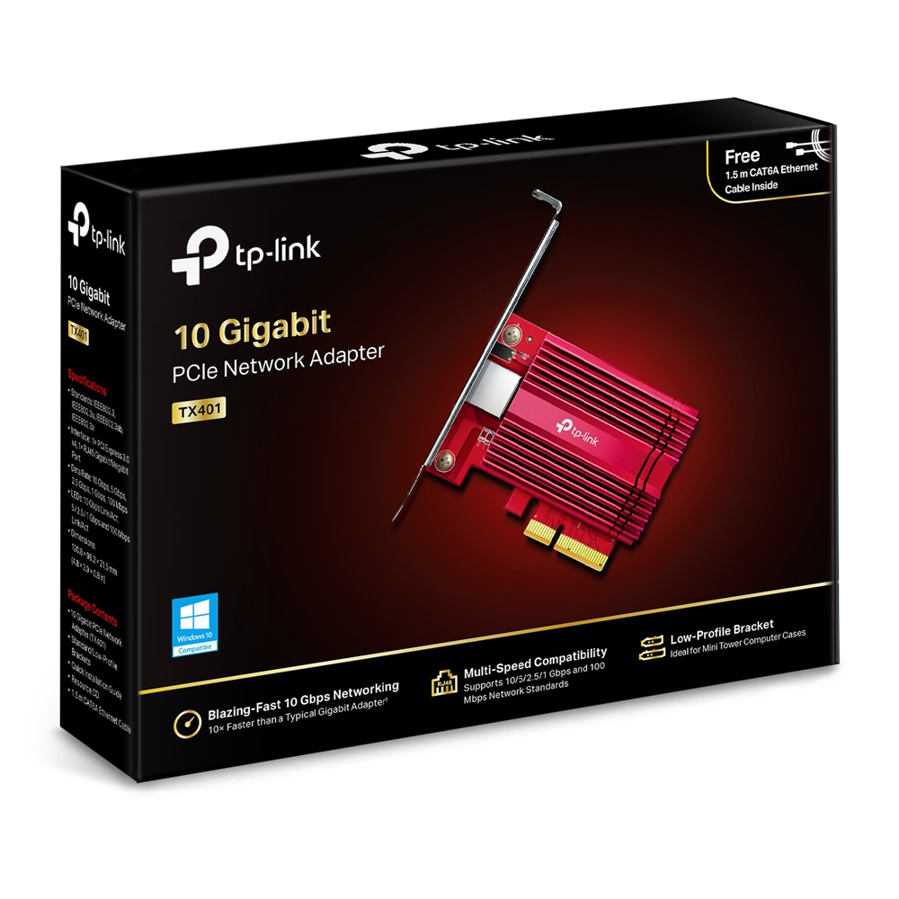 Tx401 10 Gigabit Pci-e Network Adapter