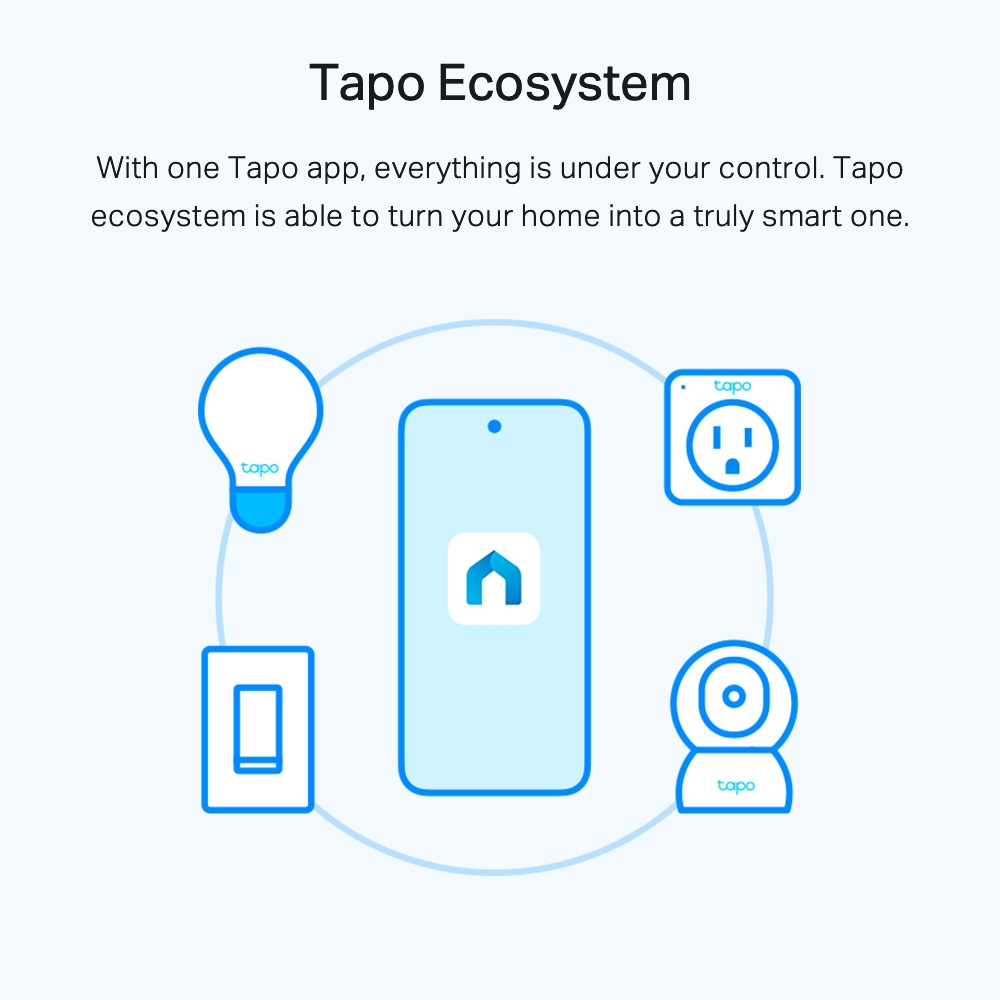 Tapo L510e Smart Light Bulb DIMMable E27 Base 2 Pack