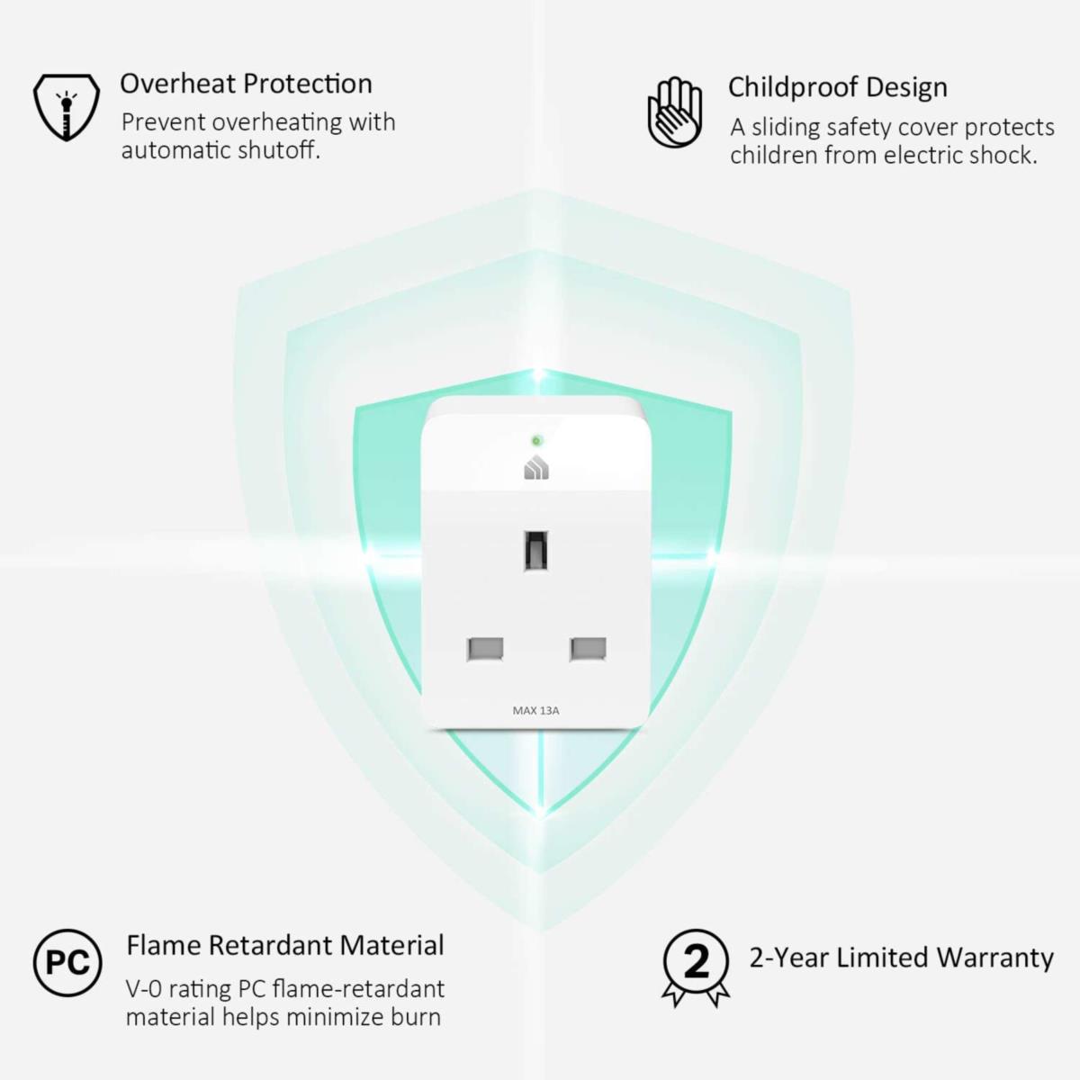 Kasa Smart Wi-Fi Plug Energy Monitoring