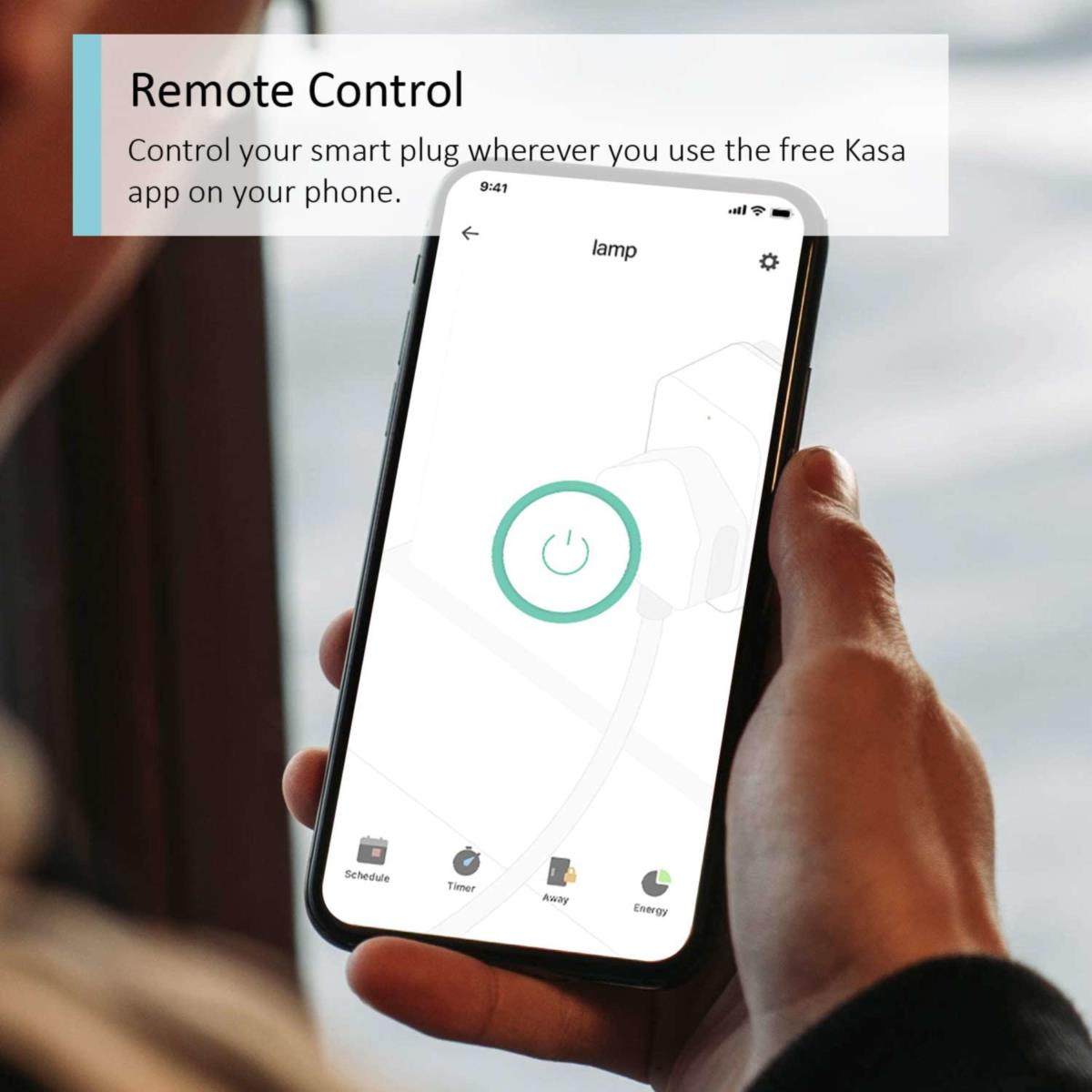 Kasa Smart Wi-Fi Plug Energy Monitoring