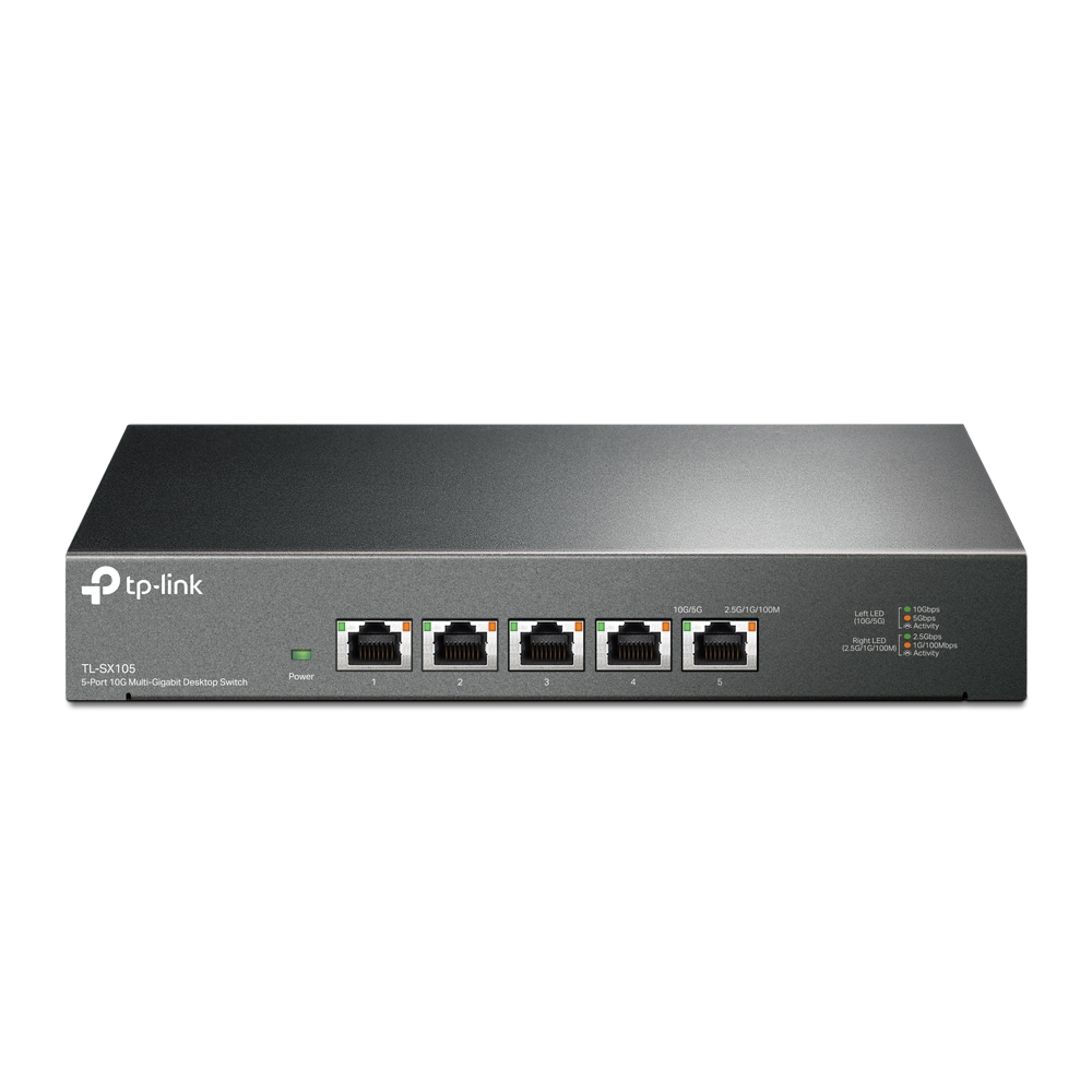 Desktop Switch Tl-sx105 5-port 10g Multi Gigabit