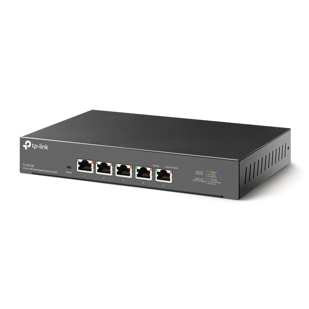 Desktop Switch Tl-sx105 5-port 10g Multi Gigabit