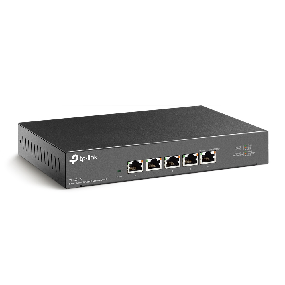 Desktop Switch Tl-sx105 5-port 10g Multi Gigabit