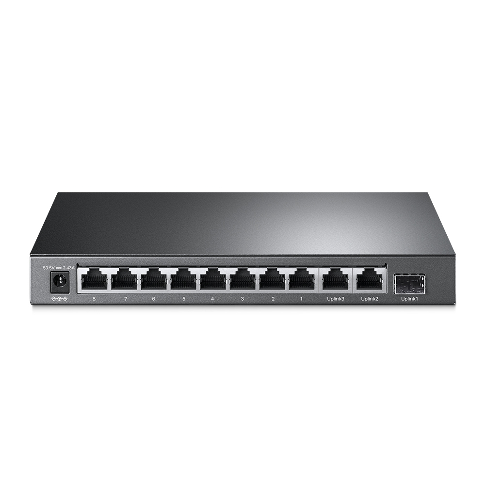 Desktop Switch Tl-sg1210mp 10-port Gigabit With 8-port Poe+