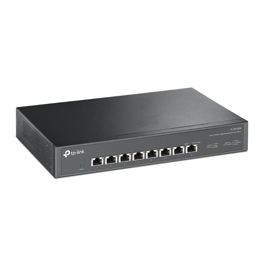Desktop Rackmount Switch Tl-sx1008 8-port 10g Multi Gigabit
