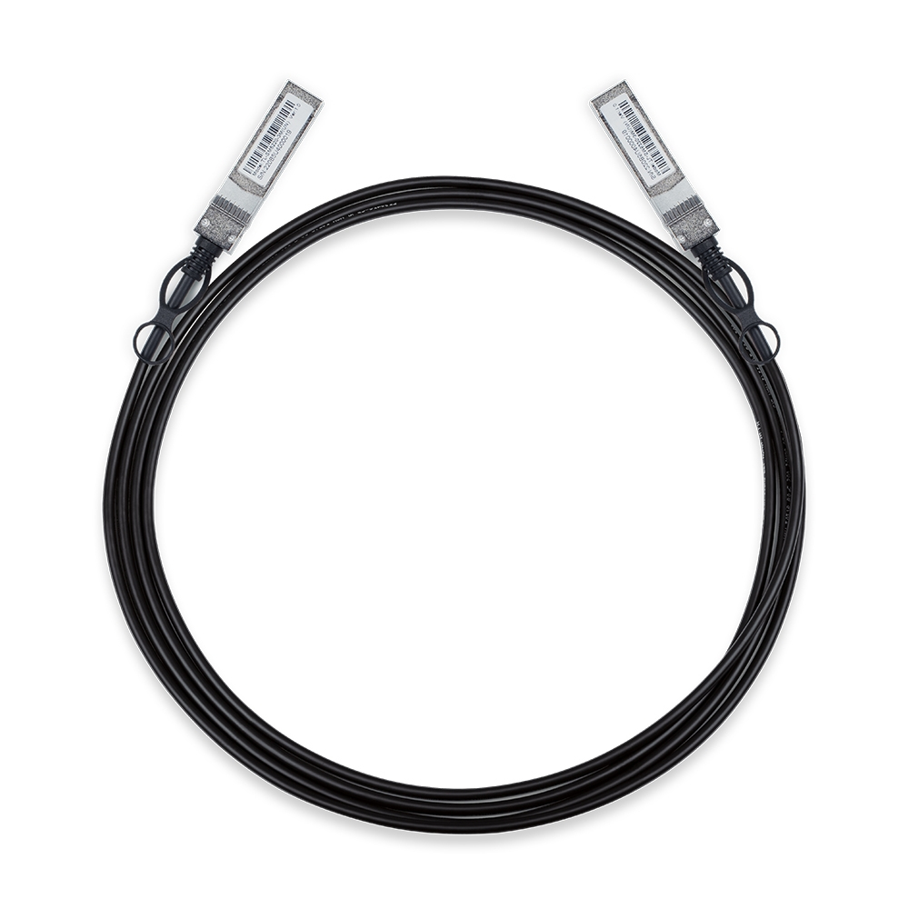 Direct Attach Cable Tl-sm5220-3m - 10g Sfp+ - Black - 3m