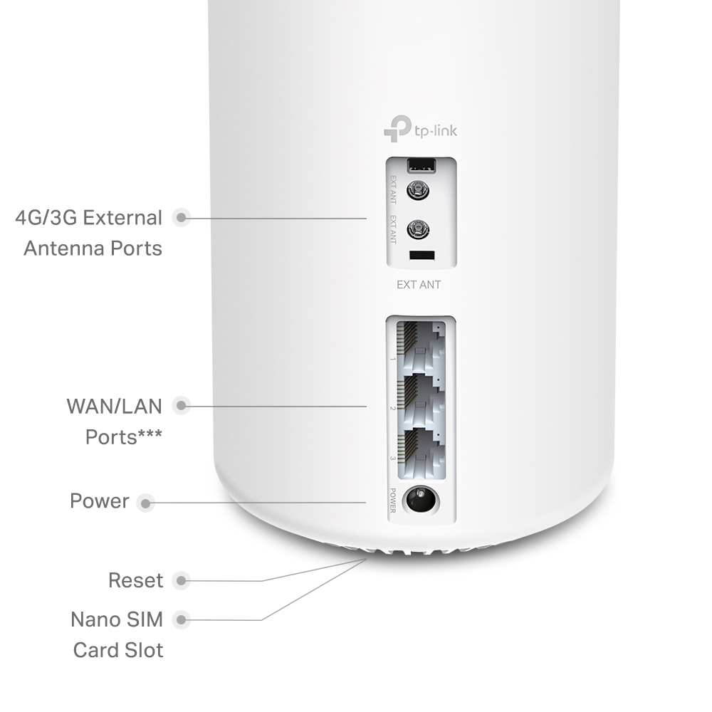 Deco X20 4g - Whole Home Wi-Fi Mesh System  Ax1800 - 1 Pack