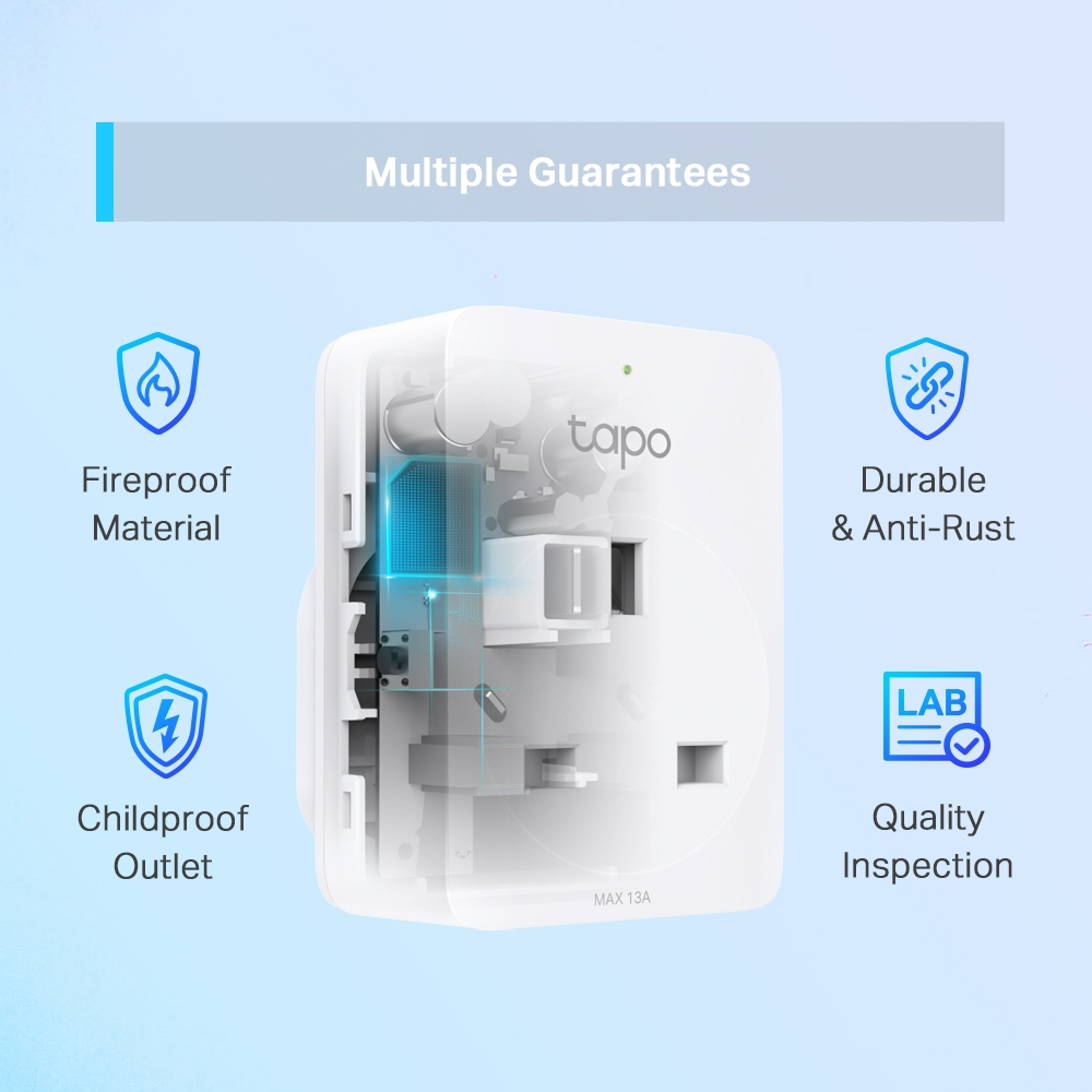 Smart Wi-Fi Socket Mini Tapo P110 Energy Monitoring