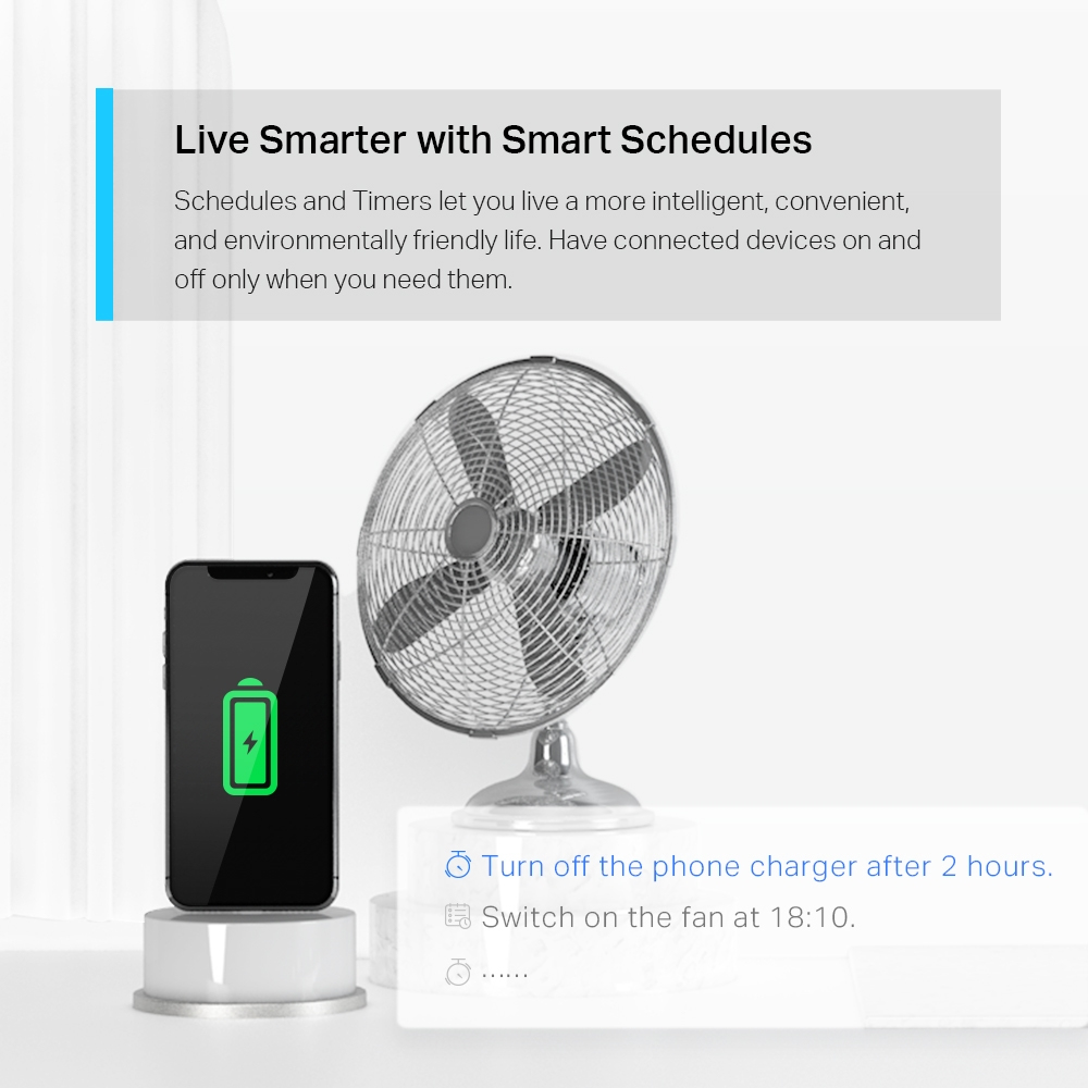 Smart Wi-Fi Socket Mini Tapo P110 Energy Monitoring
