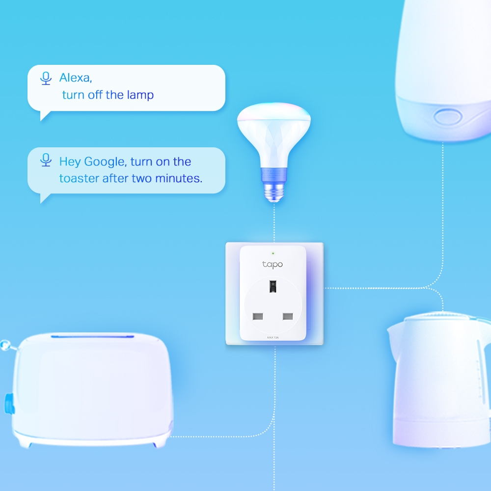 Smart Wi-Fi Socket Mini Tapo P110 Energy Monitoring