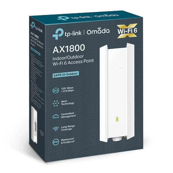Access Point Omada Eap610 Indoor / Outdoor Ax1800 Wi-Fi 6 Dual Band Ceiling Mount