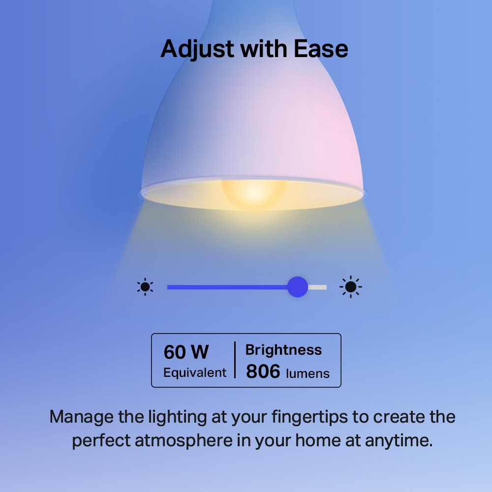 Tapo L530e Smart Light Bulb Multicolor 4 Pack