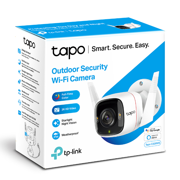 Camera Outdoor Security Tapo C320ws