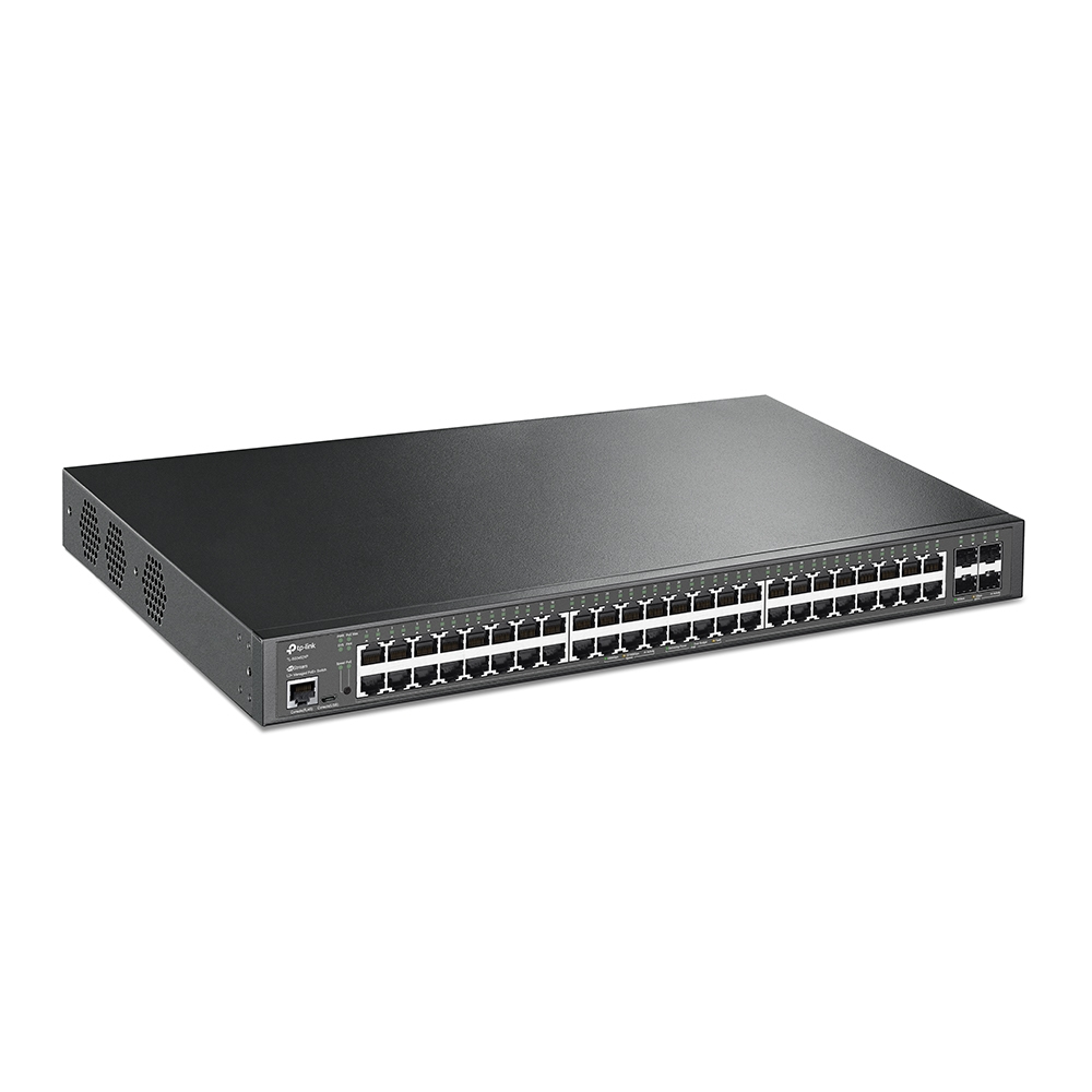 Jetstream 48-port Gigabit And 4-port 10ge Sfp+ L2+ Managed Switch With 48-port Poe+