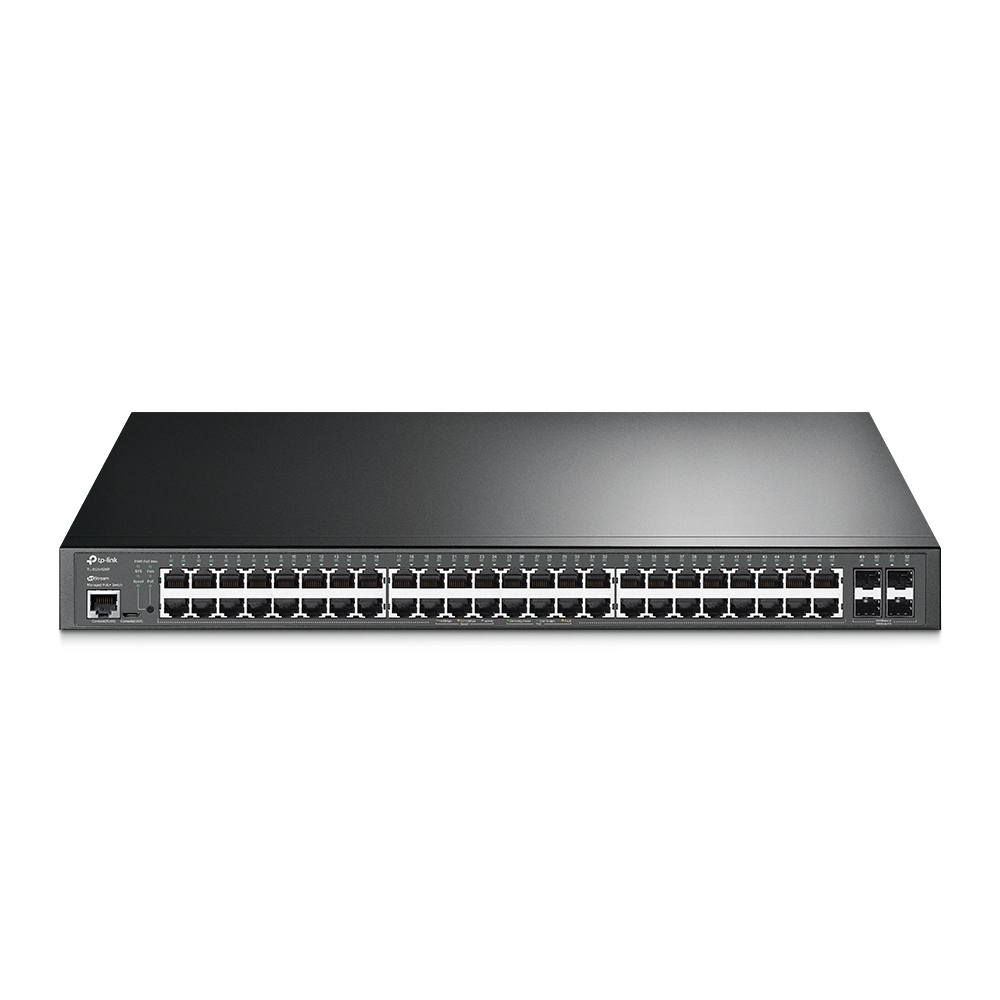 Jetstream 48-port Gigabit And 4-port 10ge Sfp+ L2+ Managed Switch With 48-port Poe+