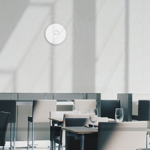 Access Point Omada Eap653 Slim Ax3000 Wi-Fi6 Dual Band Ceiling Mount