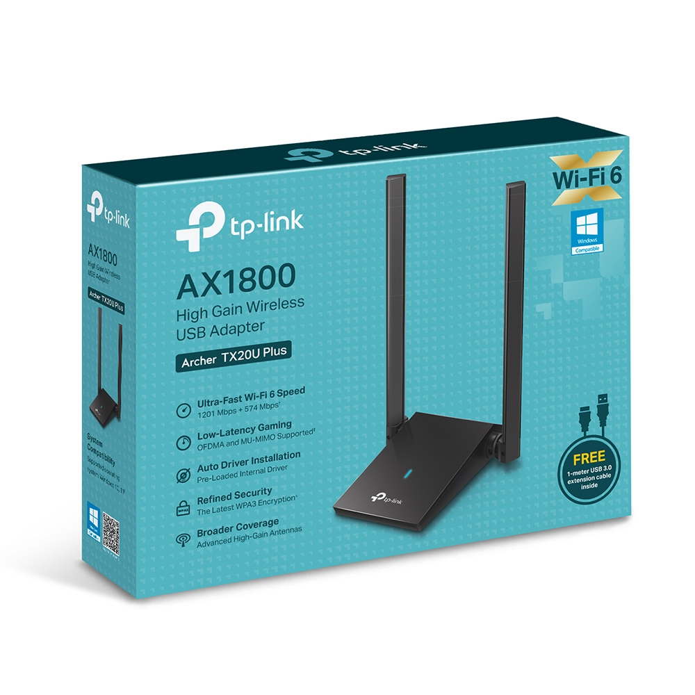 Wireless Dual Band Wi-Fi 6 Router Archer Tx20u Plus Ax1800